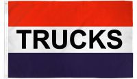 Trucks Printed Polyester Flag 3ft by 5ft