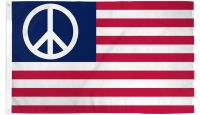 Peace USA Standard Printed Polyester Flag 3ft by 5ft