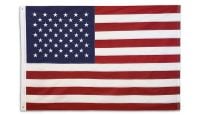 Embroidered Polyester American Flag 4ft by 6ft.