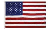 Embroidered Polyester American Flag 8ft by 12ft.