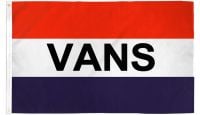 Vans Printed Polyester Flag 3ft by 5ft