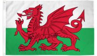Wales Printed Polyester Flag 2ft by 3ft
