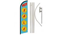 Hot Sale Windless Banner Flag & Pole Kit