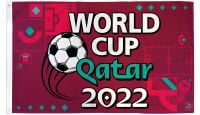 World Cup 2022 Printed Polyester Flag 3ft by 5ft