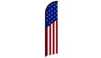 USA Classic Superknit Polyester Windless Flag Size 11.5ft by 2.5ft