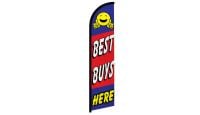 Best Buys Here Superknit Polyester Windless Flag Size 11.5ft by 2.5ft