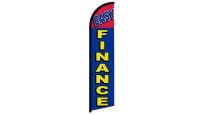 Easy Finance Superknit Polyester Windless Flag Size 11.5ft by 2.5ft