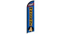 Foot Massage Superknit Polyester Windless Flag Size 11.5ft by 2.5ft
