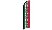 Bienvenidos Superknit Polyester Windless Flag Size 11.5ft by 2.5ft