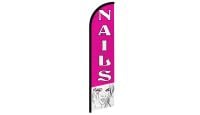 Nails Superknit Polyester Windless Flag Size 11.5ft by 2.5ft