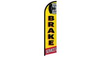 Brake Services Superknit Polyester Windless Flag Size 11.5ft by 2.5ft