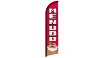 Menudo Superknit Polyester Windless Flag Size 11.5ft by 2.5ft