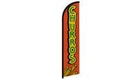 Churros Superknit Polyester Windless Flag Size 11.5ft by 2.5ft