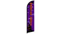 Haunted House Superknit Polyester Windless Flag Size 11.5ft by 2.5ft