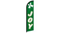 Joy Bells Superknit Polyester Windless Flag Size 11.5ft by 2.5ft