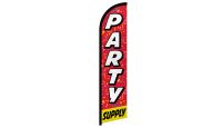 Party Supply Superknit Polyester Windless Flag Size 11.5ft by 2.5ft