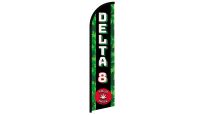 Delta 8 Sold Here Superknit Polyester Windless Flag Size 11.5ft by 2.5ft