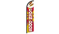 Corn Dogs Windless Banner Flag