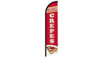 Crepes Superknit Polyester Windless Flag Size 11.5ft by 2.5ft