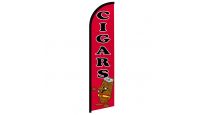 Cigars Superknit Polyester Windless Flag Size 11.5ft by 2.5ft