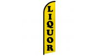 Liquor Superknit Polyester Windless Flag Size 11.5ft by 2.5ft