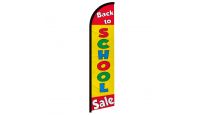 Back to School Sale Windless Banner Flag
