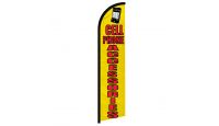 Cell Phone Accessories Windless Banner Flag