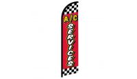 A/C Services (Red Checkered) Windless Banner Flag