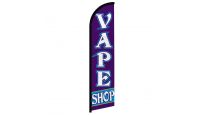 Vape Shop Superknit Polyester Windless Flag Size 11.5ft by 2.5ft