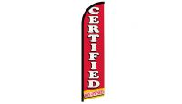 Certified Pre-Owned Superknit Polyester Windless Flag Size 11.5ft by 2.5ft