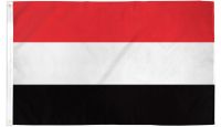 Yemen Printed Polyester Flag 2ft by 3ft