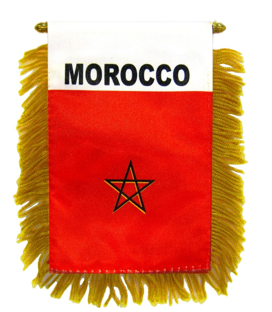Morocco flag 2X3ft poly 