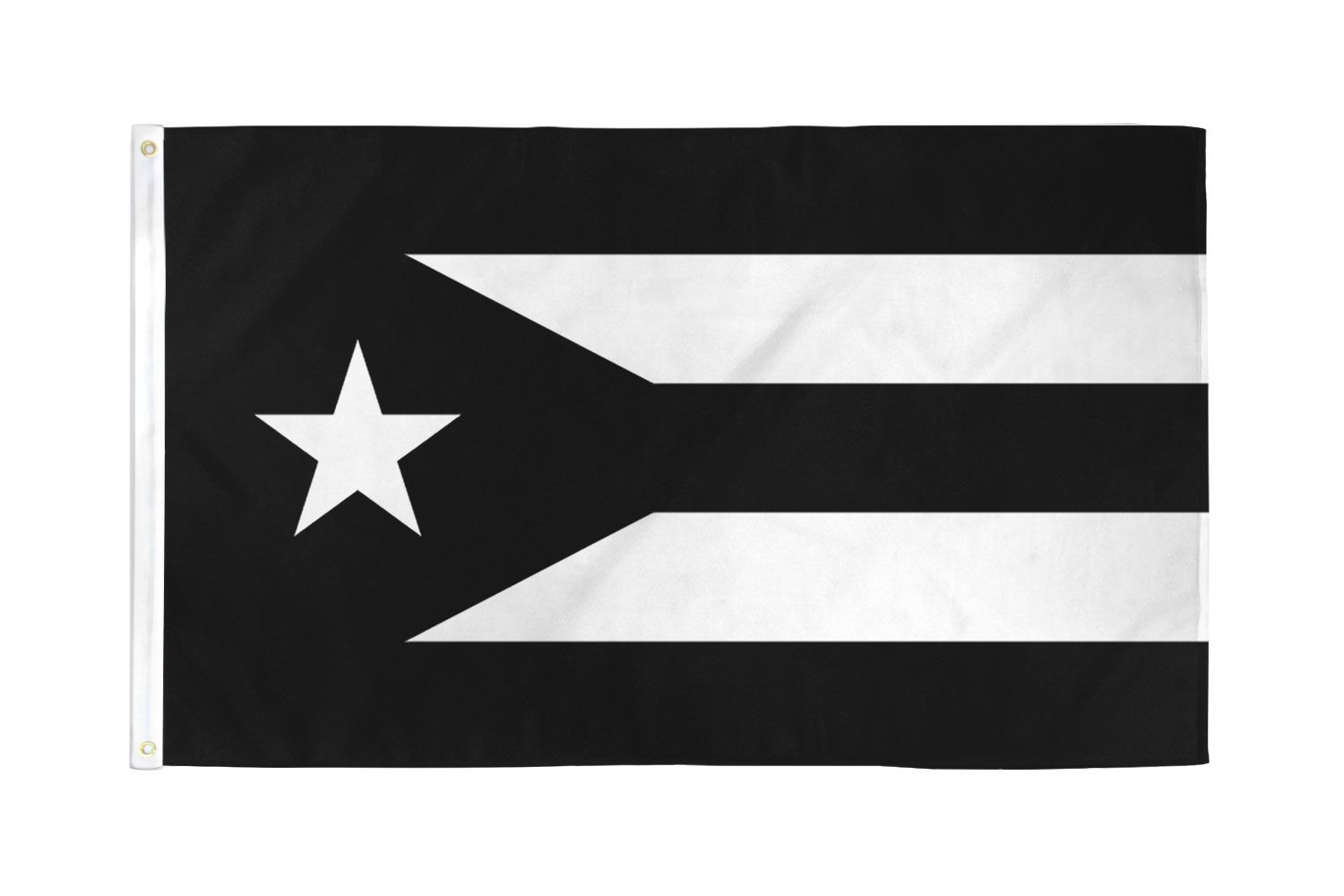 Details about   2 x "PUERTO RICO BLACK" 3x5 ft flag poly PR 