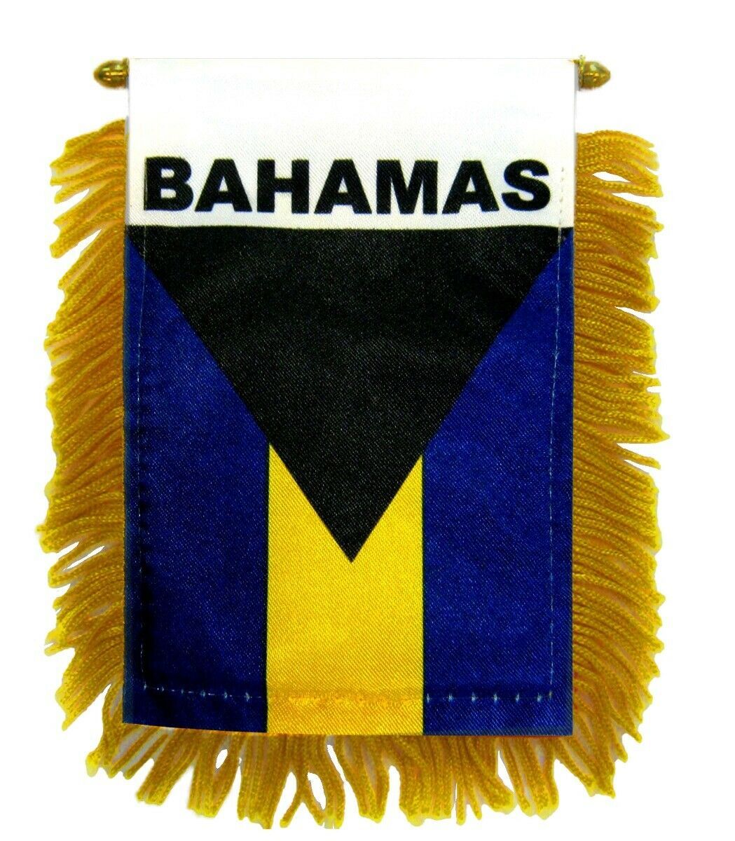 BAHAMAS COUNTRY  3' X 5' FEET FLAG BANNER . NEW 