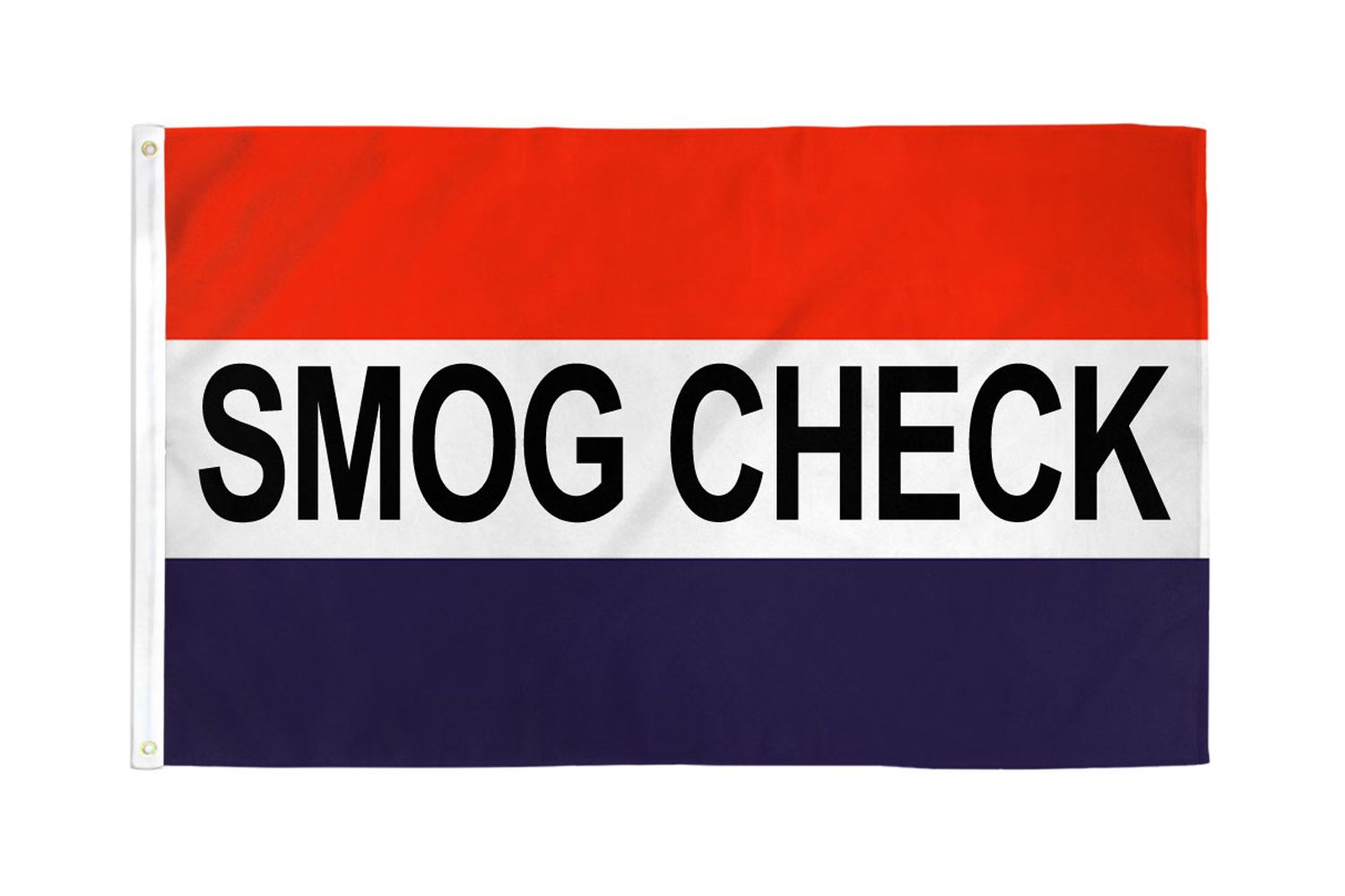 SMOG CHECK Flag 3x5 Polyester 