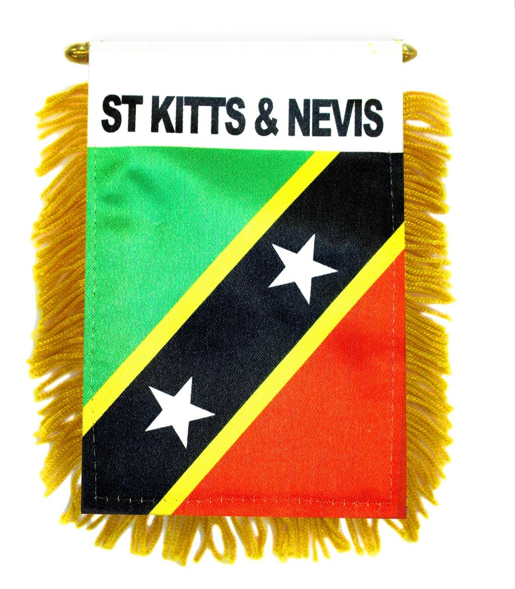 KITTS & NEVIS" 3x5 ft flag polyester "ST