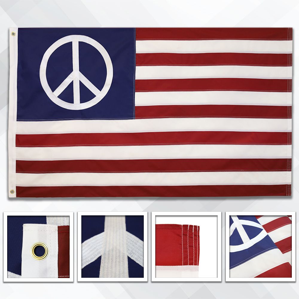 3X5 NATO FLAG WORLD PEACE NEW BANNER AMERICA EU US F524 