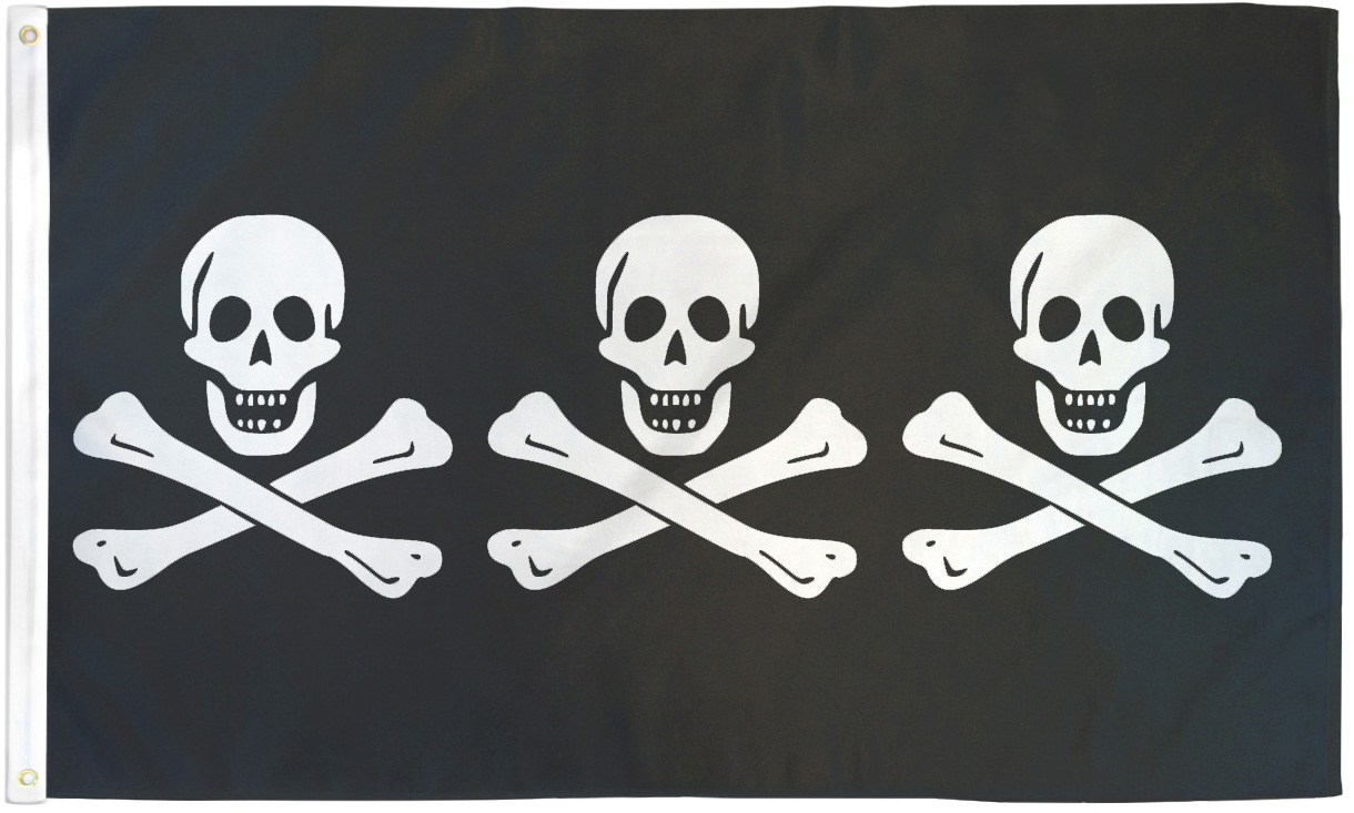 C Condent 3x5ft Pirate Flag