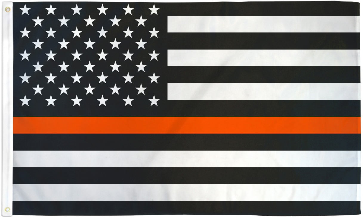 Thin Line Flag Thin Line 12x18in Stick Flag Blue Line Red Line Green Line Gold 