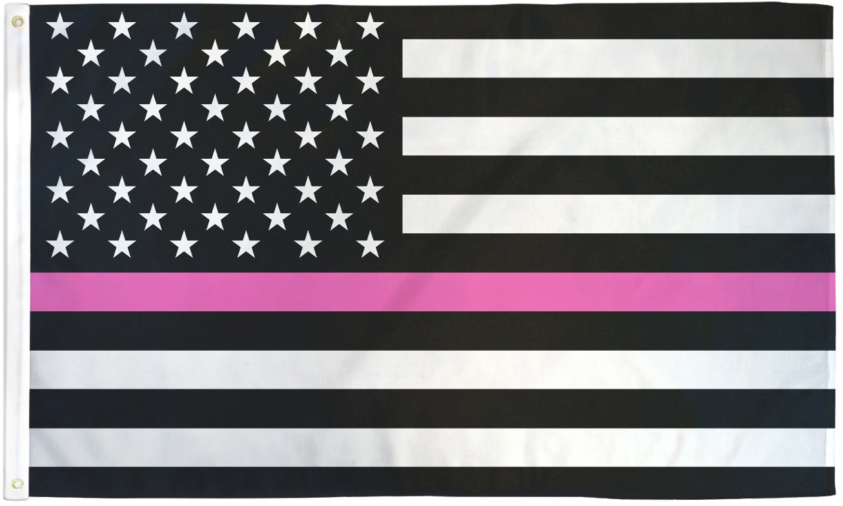 Thin Pink Line Flag