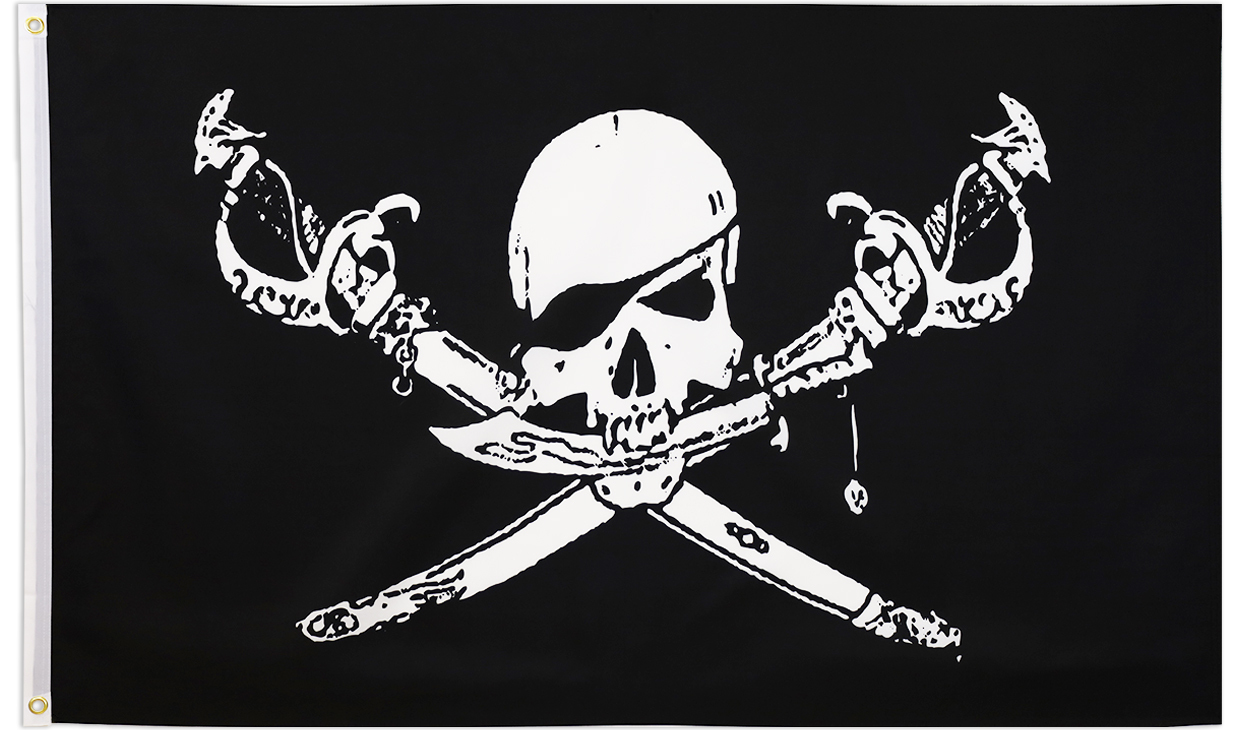 Brethren of the Coast 3x5ft Pirate Flag