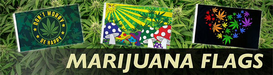 Marijuana Flags